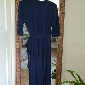 Wrap Dress Knee Length